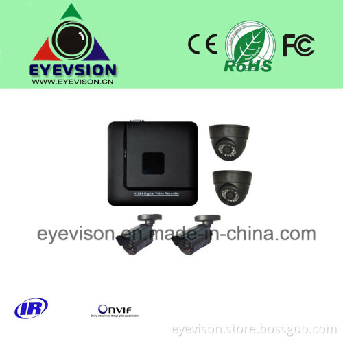 NVR Kits One NVR with 4 Security Cameras (EV-1004NK)
